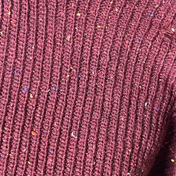 Zenana Distressed Turtle Neck Sweater - Picture 2 of 8